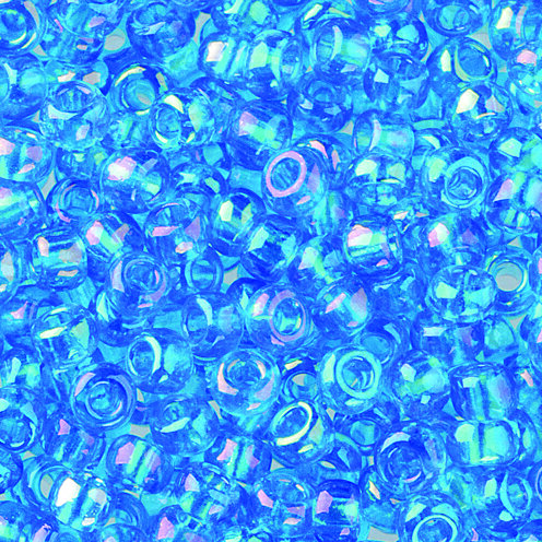Indianerperlen irisierend  hellblau 17 g
