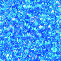 Indianerperlen irisierend  hellblau 17 g