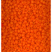Indianerperlen opak  orange 17 g