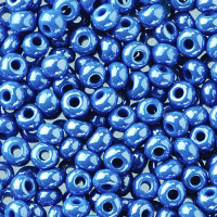 Indianerperlen blau 17 g  &oslash; 26 mm