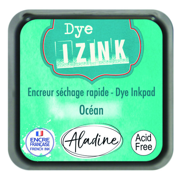IZINK DYE Stempelkissen  oc&eacute;an