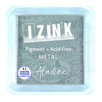 IZINK Pigment Stempelkissen Metal silver