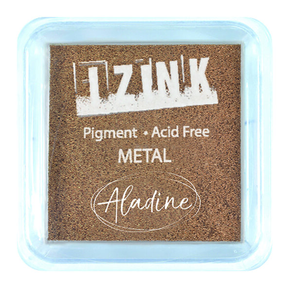 IZINK Pigment Stempelkissen Metal copper