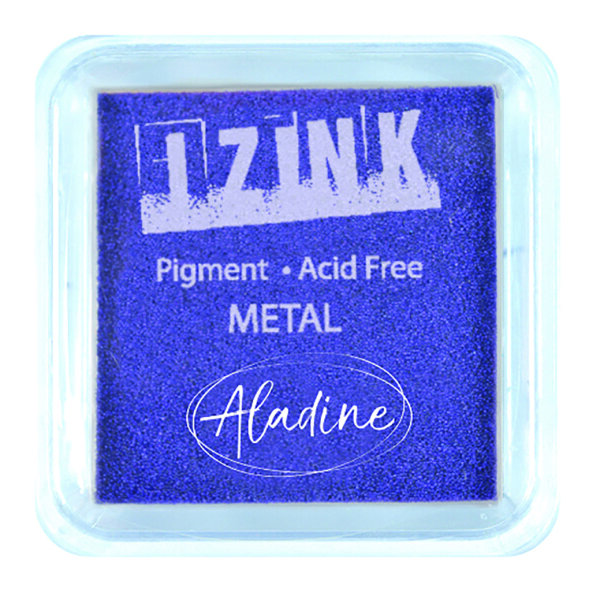 IZINK Pigment Stempelkissen Metal purple
