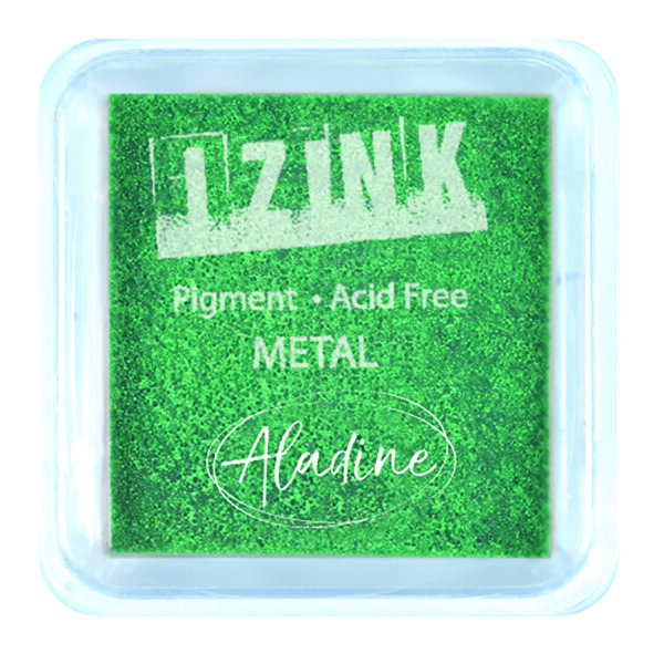 IZINK Pigment Stempelkissen Metal light green