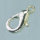 Karabiner  versilbert 10 St.