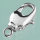Karabiner, drehbar  versilbert