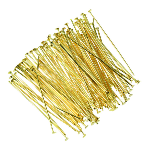 Kettelstift  goldfarbig, 100 Stk.