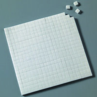 Klebekissen, doppelseitig, wei&szlig;, 560 Stk. 5 x 5 x 3...