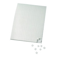 Klebekissen, doppelseitig, wei&szlig;, 560 Stk. 5 x 5 x 2...