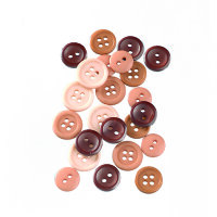 Knopf, Natural, beige braun, 40 g