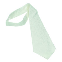 Krawatte Seide, Jacquard Minipaisley, naturwei&szlig;,...