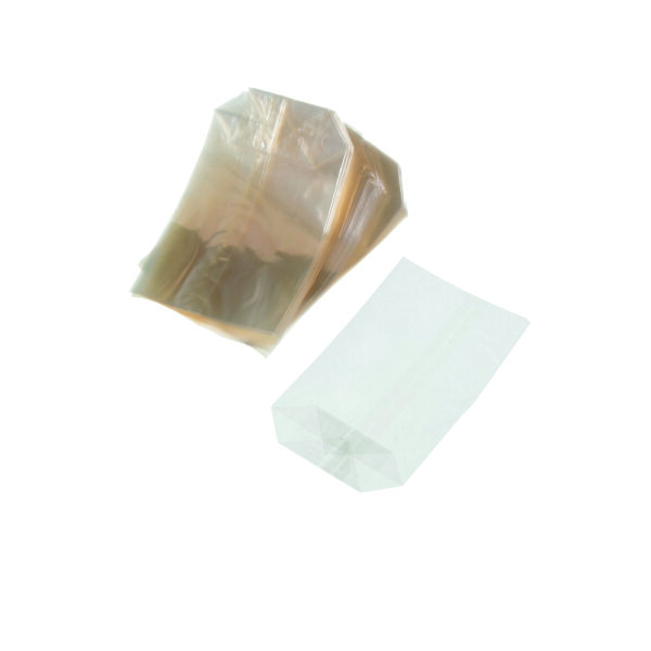 Kreuzbodenbeutel Cellophan  transparent