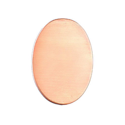 Kupferplatine, oval