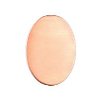Kupferplatine, oval
