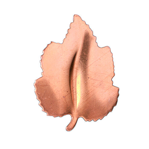 Kupferplatine, Blatt gepr&auml;gt