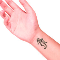 LaDot Tattoo Stein M Seepferdchen