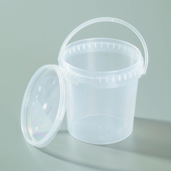 Leerdose (PP), 1200 ml, transparent, inkl. Deckel