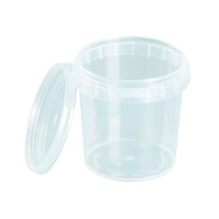 Leerdose PP transparent 155 ml &ndash; 100 Stk., stabile...
