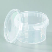 Leerdose (PP), 280 ml, transparent, inkl. Deckel