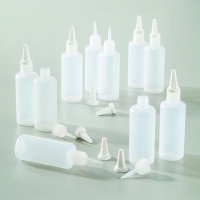 Leerflasche Kunststoff, mit Malverschluss  100 ml