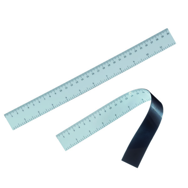 Lineal magnetisch, flexibel  2 Stck