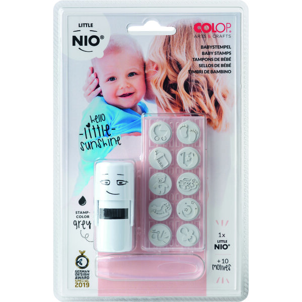 LITTLE NIO&reg; NIL002, Babystempel  12 - teilig