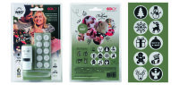 LITTLE NIO&reg; NIL004, Weihnachtsstempel  12 - teilig