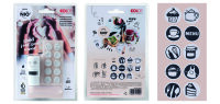 LITTLE NIO&reg; NIL008, K&uuml;chen Stempel  12 - teilig