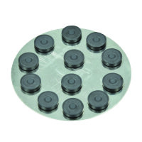 Magnete rund  12 Stk. &oslash; 125 x 27 mm