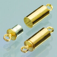 Magnetschlie&szlig;en, H&uuml;lse, goldfarbig