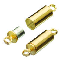 Magnetschlie&szlig;en, H&uuml;lse, goldfarbig