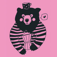 May&Berry Stempel B&auml;r rosa