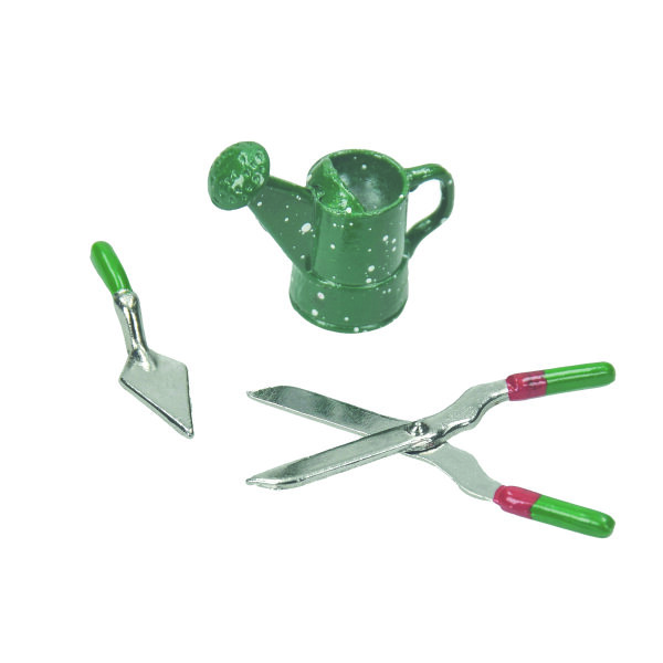 Miniatur Gartenwerkzeuge  3 - teilig