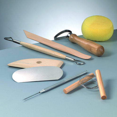 Modellierwerkzeugset, T&ouml;pfern / 8 - teilig