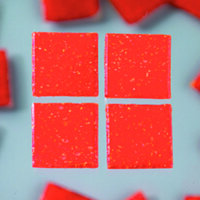 MosaixPro-Glassteine  rot 200 g ~ 302 Stk.