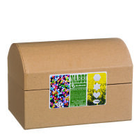 NABBI&reg; BioBeads, biologisch abbaubar, 10 Farben Mix, 7.000 Stk. / 3 Legeplatten