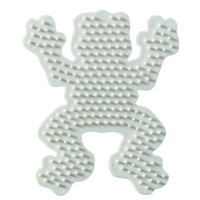 NABBI&reg; BioBeads Legeplatte, Frosch, wei&szlig; 12 x...