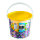 NABBI&reg; B&uuml;gelperlen Set, im Henkeleimer, Standard Mix, 17.000Stk. incl. 5Steckplatten