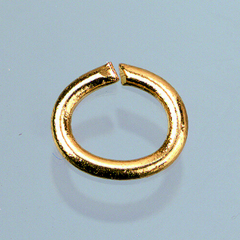 &Ouml;sen oval gro&szlig; goldfarbig 10 Stk.