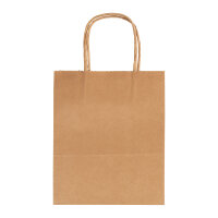 Papiert&uuml;te M  natur, 125 g / m&sup2;