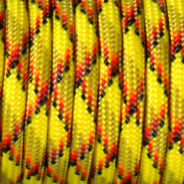 Paracord Farbmix gelb