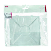 PhotoPearls&reg; Legeplatten, Ansetzplatten f&uuml;r 900 Perlen, transparent, 2 Stk. 15 x 15 cm