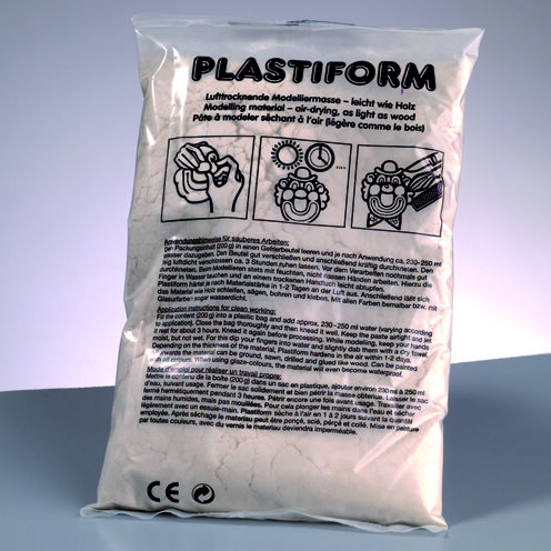 Plastiform, lufttrocknend, wei&szlig;, 200 g
