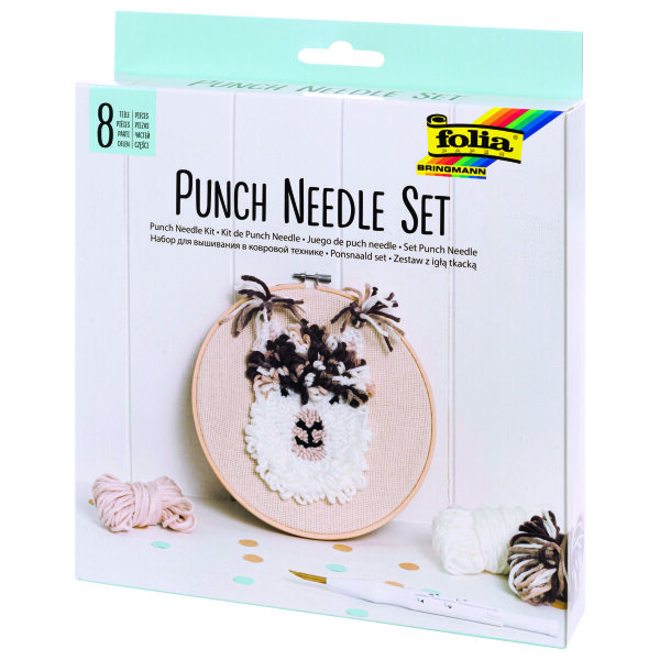 Punch needle, Set  8-teilig