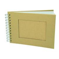 Sammelalbum f&uuml;r Scrapbooking, Rechteck, braun, 25...