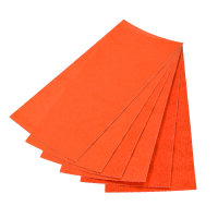 Schleifpapier, sortiert 80 / 120 / 240, orange, 3 x 2 Stk.