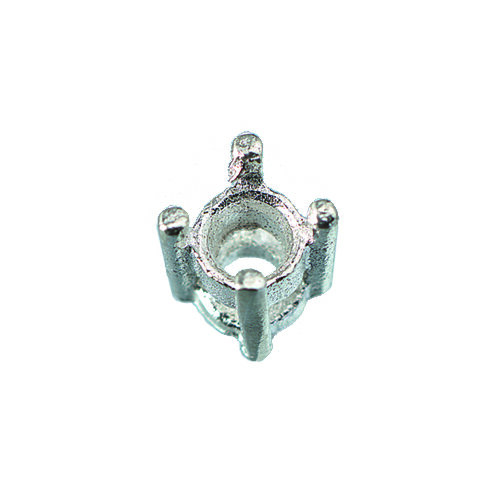 Schmuckteil, Fassung rund 980, 980er Silber, 1 Stk.