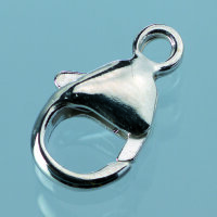 Schmuckteil, Karabiner 925, 925er Silber, 1 Stk.