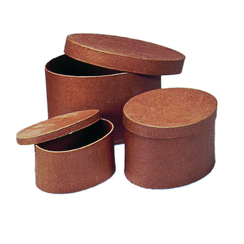 Set Boxen, oval  3 - teilig
